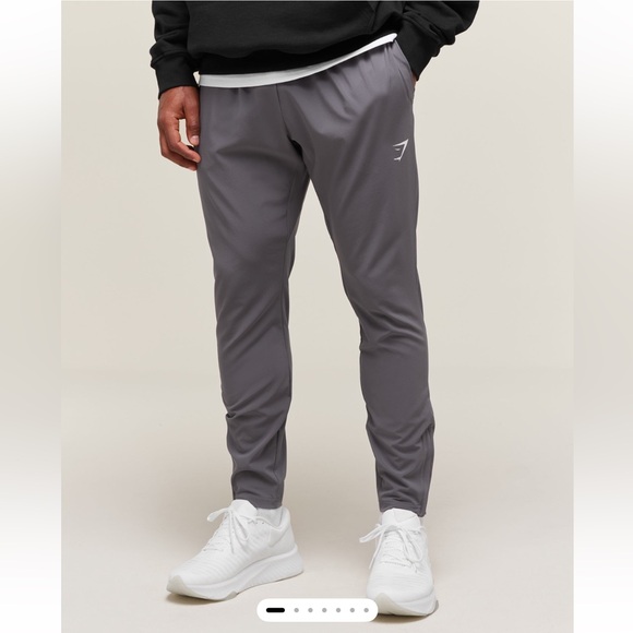 Gymshark Arrival Woven Gray Joggers/L - Picture 1 of 5